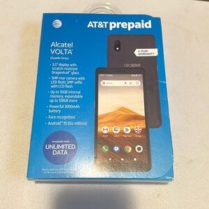 AT&T Prepaid Alcatel Volta Phone- Sealed